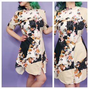 3.1 Phillip Lim for Target Dresses - Floral Print Shirt Dress 3.1 Phillip Lim for Target Dresses - Floral Print Shirt Dress